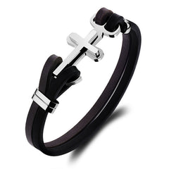 Pulsera Cuero Cristiana