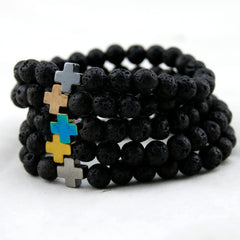 Pulsera Piedras Bolcánicas